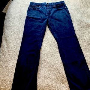 JCrew 34x34 dark jeans - Vintage slim straight